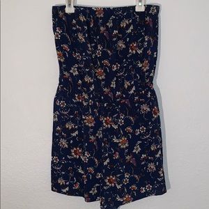 Navy blue romper